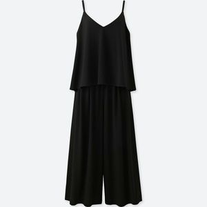 LIKE NEW WMNS UNIQLO CAMISOLE JUMPSUIT ROMPER - S